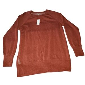 NWT Maurices Lightweight Crew Neck Tunic Sweater- XS